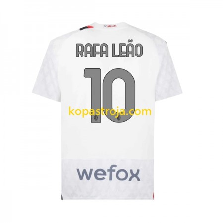 Billiga Fotbollströjor AC Milan Rafael Leao 10 Borta tröja 2023/24 Kortärmad
